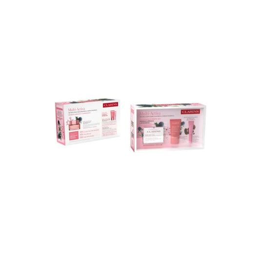 CLARINS CLARINS Set Multi Activa Tagespflege 50 ml Nachtpflege 15 ml Lippenstift 21 Kosmetik