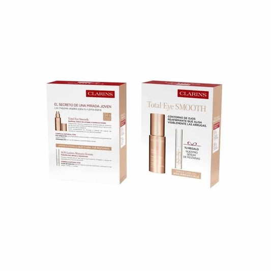 CLARINS Clarins Total Eye Smooth 15 ml Set 2 Artikel Augenpflege Kosmetik