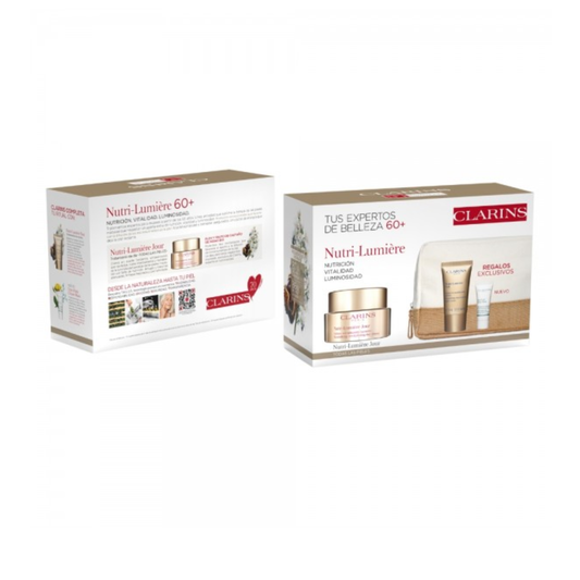 CLARINS Clarins Set Nutri Lumière 50 ml Noche 15 ml Maske Cryo-Flash 5 ml Kosmetik