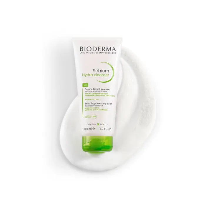 BIODERMA Bioderma Sebium Hydra sanfter Reiniger 200 ml für Gesicht und Hautpflege Kosmetik