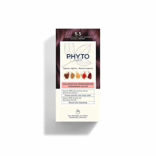 PHYTO PARIS PHYTO PARIS Phyto Hair Colour By Phytocolor 5.5 Light Mahogany Brown 180 g Haarfarbe