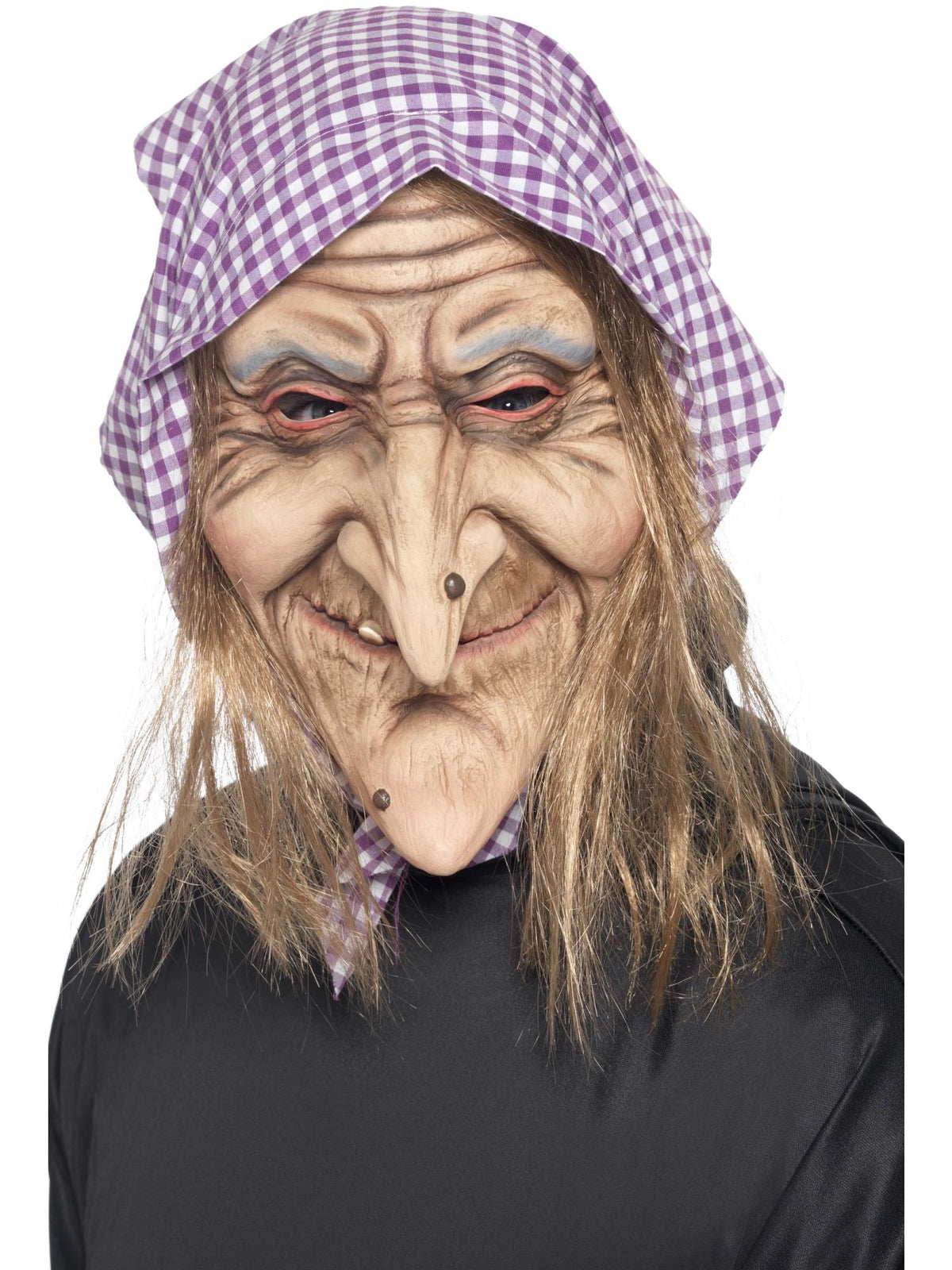 Smiffys Old Witch Mask, Natural für Herren