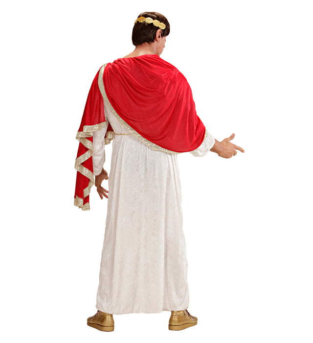 Marcus Aurelius Kostüm mit Tunika, Toga und Lorbeerkranz für Fasnacht