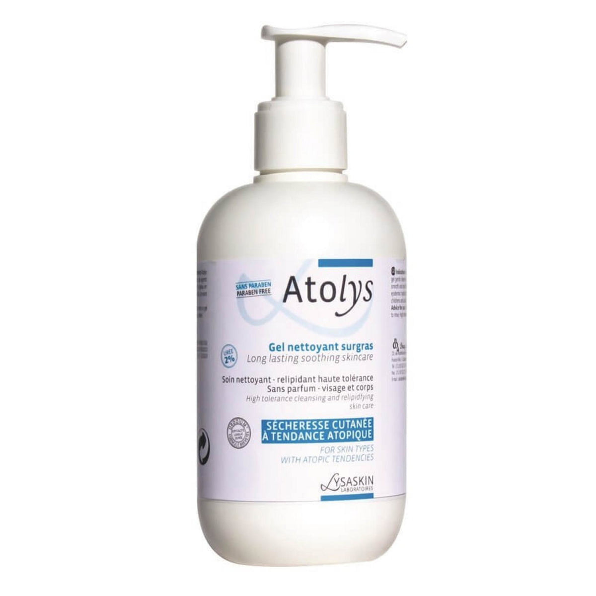 Lab Lysaskin, Atolys, Hydrieren, Reinigungsgel, Körper, 500 ml