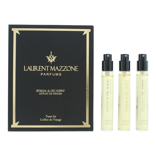Laurent Mazzone Set Trio, Laurent Mazzone, Sensual & Decadent, Parfumextrakt, Unisex, 3 stk, 15 ml Regular