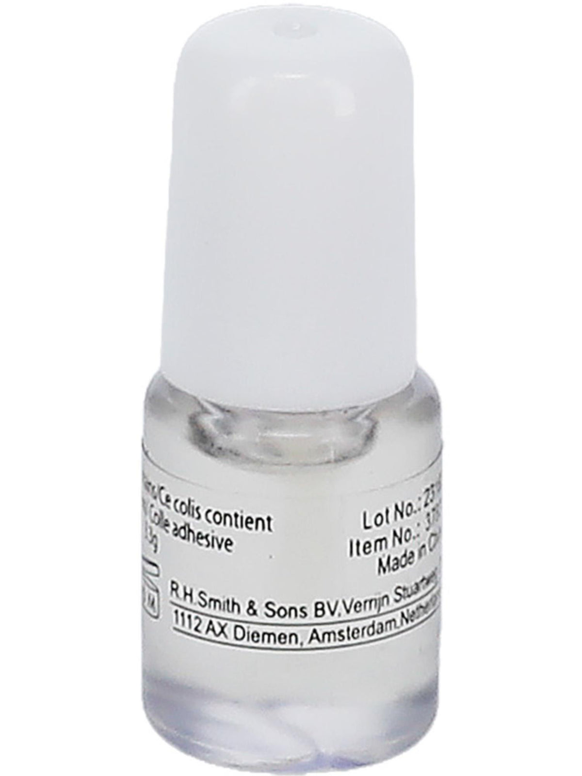 Smiffys FX Spirit Gum klar 3,3 g in Flasche – Seitenansicht