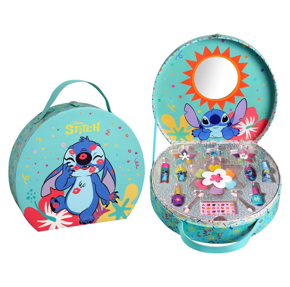Disney Stitch rundes Kosmetiktäschchen