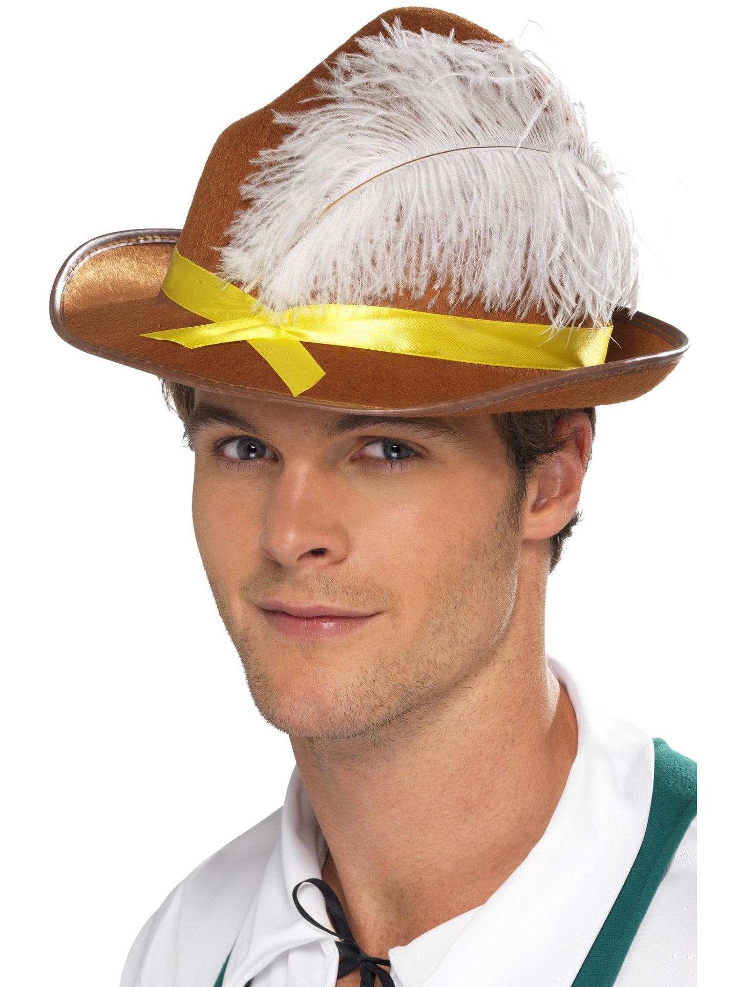 Smiffys Bavarian Hat, Brown für Herren