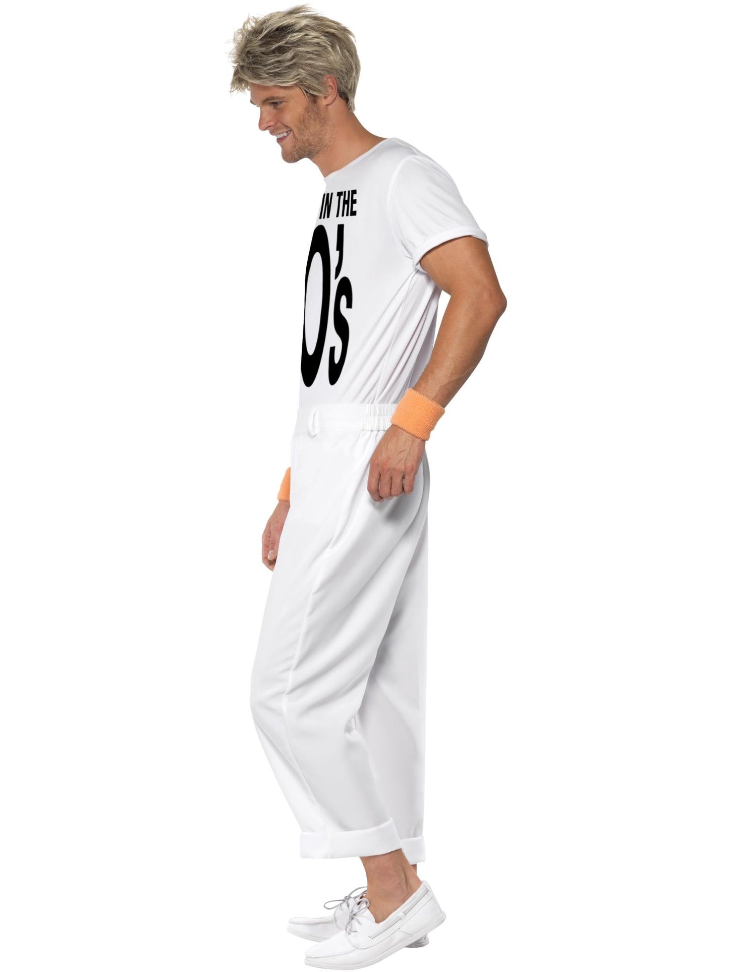 Smiffys 1980S Made in 80s Costume, White CS für Unisex