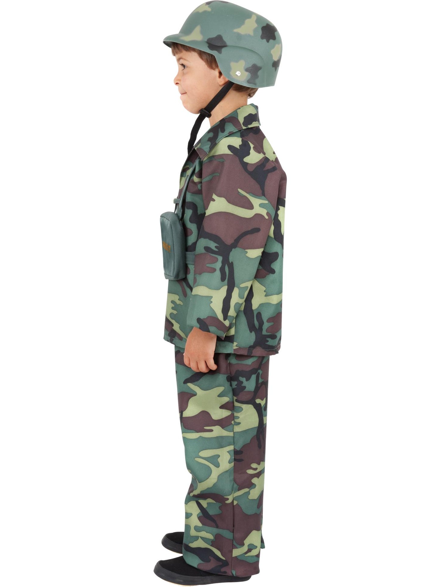 Smiffys Army Jungenkostüm, Camouflage CS für Unisex