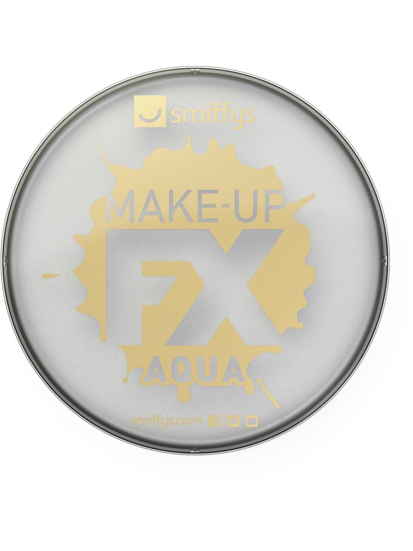 COSMETIC Smiffys Make-Up FX, Metallic Silver CD für Unisex