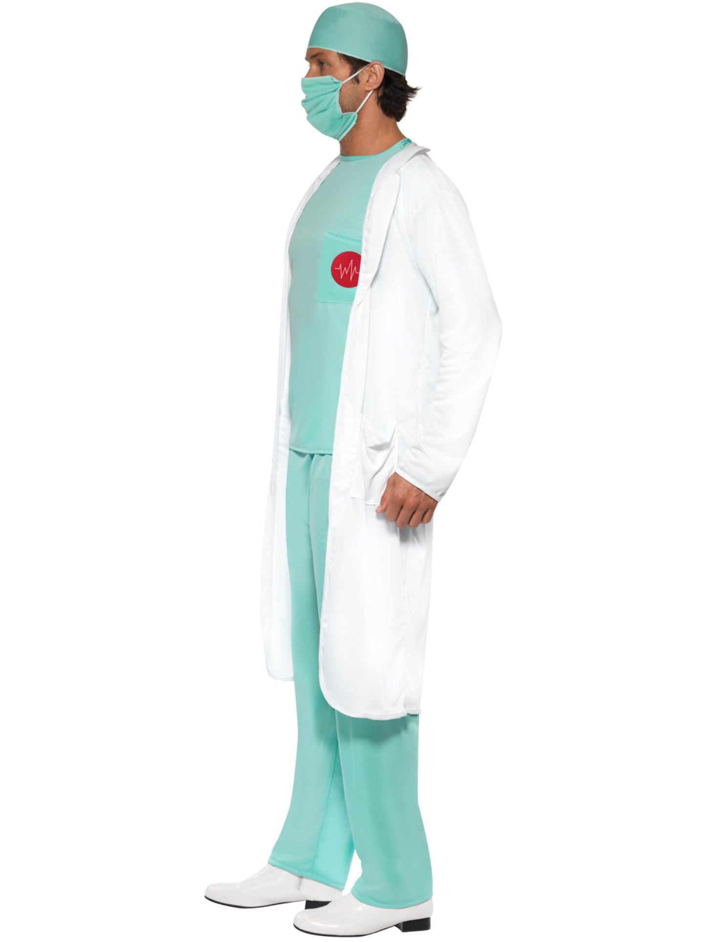 Smiffys DOCTORNURS Doctor Costume, Green CS für Unisex