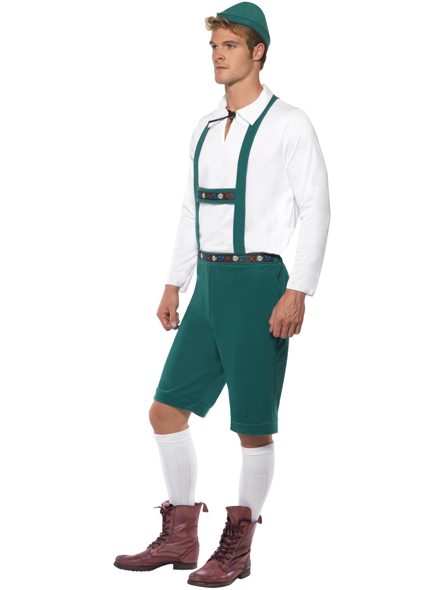 Smiffys BAVARIAN Beer Fest Costume, Green CS für Herren