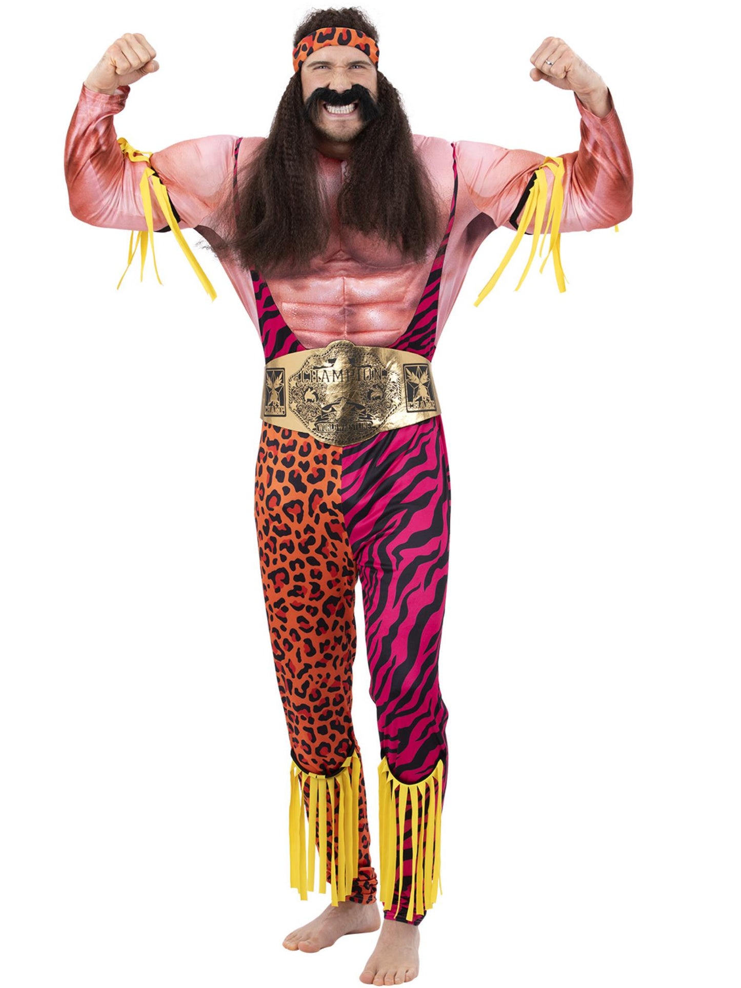 Smiffys 1990S Deluxe Male Wrestler Costume CS für Herren