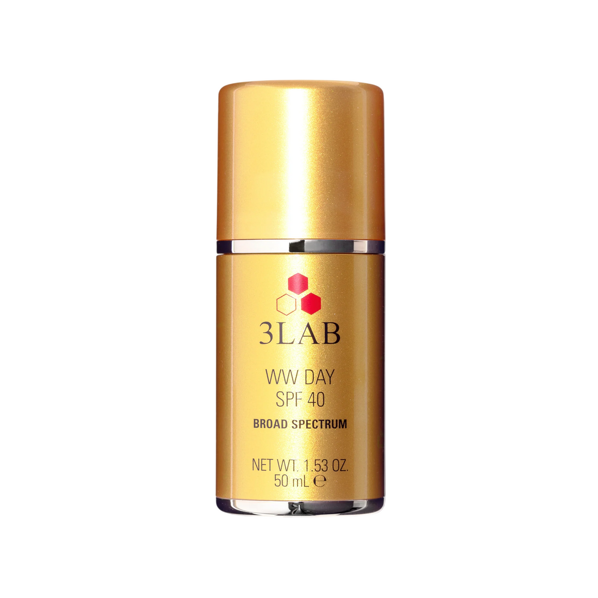 3Lab, WW Day, Feuchtigkeitsspendend, UV-Schutz, Gel, SPF 40, 50 ml
