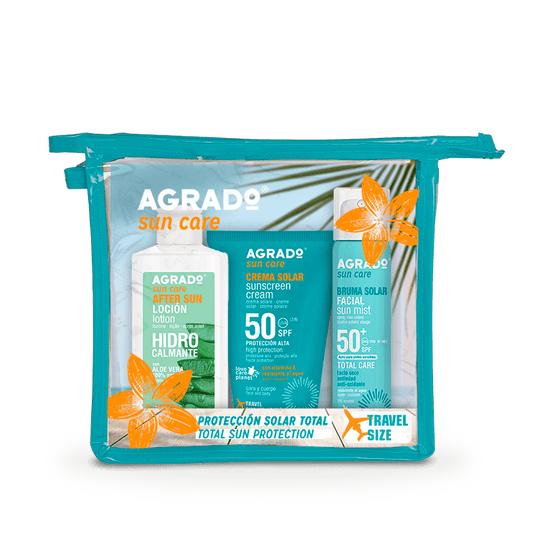 AGRADO AGRADO Neceser Solar Travel Kit Kosmetik Reise-Set