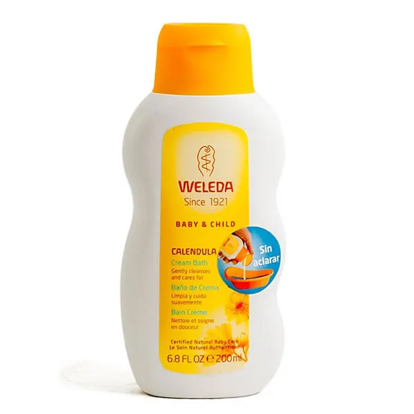 WELEDA WELEDA Calendula Cremebad 200 ml sanft pflegendes Badeöl