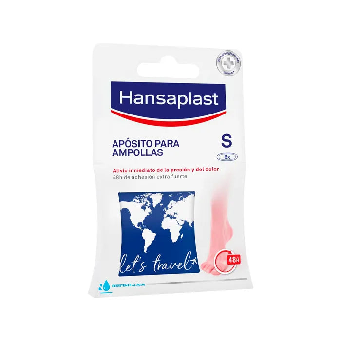 HANSAPLAST HANSAPLAST Small Blister Pads 6 Stück Pflaster für kleine Blasen Kosmetik