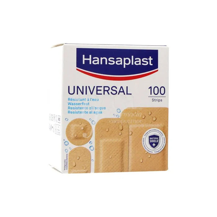 HANSAPLAST HANSAPLAST Universal Pflaster 100 Stück Hautschutz Wundversorgung Kosmetik