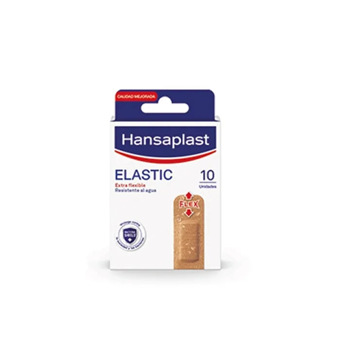 HANSAPLAST HANSAPLAST Elastic Pflaster elastisch 10 Stück elastische Wundpflaster Kosmetik