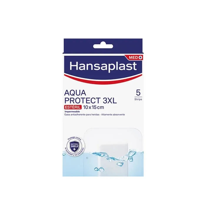 HANSAPLAST HANSAPLAST Aqua Protect 3XL Wundpflaster 10 x 15 cm 10 Stück Kosmetik