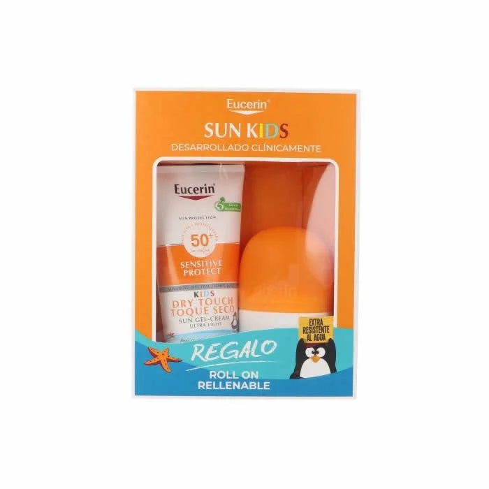 Eucerin Sun Protection Kids Gel Cream SPF 50+ 200 ml mit Refillable Roll-On