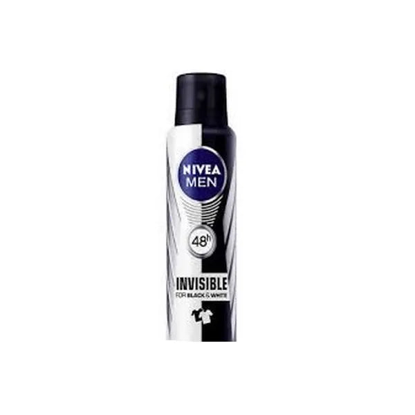 NIVEA NIVEA Men Invisible For Black and White Power Spray 200 ml Deospray für Herren Kosmetik