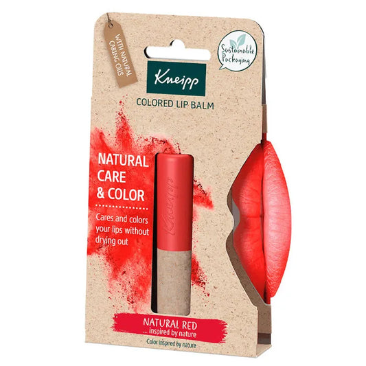 KNEIPP KNEIPP Colored Lip Balm Natural Rot 3,5 g Lippenbalsam farbig Kosmetik