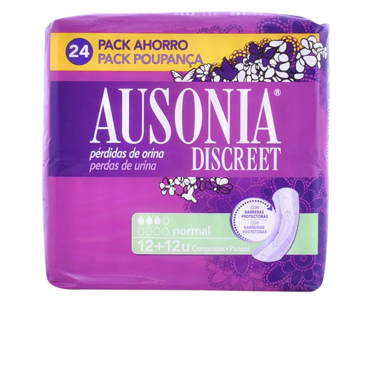 AUSONIA AUSONIA Discreet Normal Damenbinden 24 Stück Kosmetik