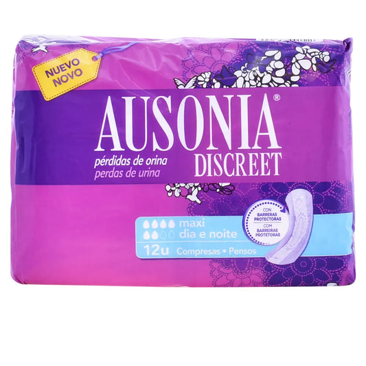 AUSONIA Ausonia Discreet Maxi Damenbinden 12 Stück Kosmetik