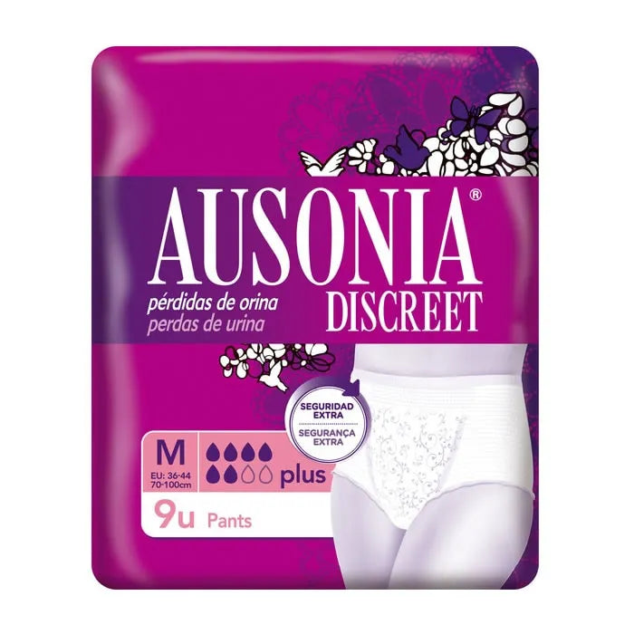 Ausonia Discreet M Plus Pants Grösse M 9 Stück
