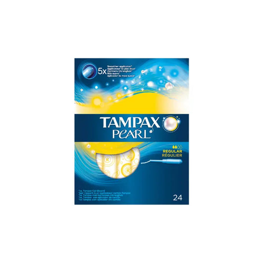 TAMPAX TAMPAX Pearl Regular Tampons 24 Stück Kosmetik