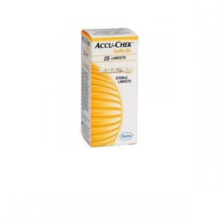 ROCHE ROCHE Softclix 25 Lancetten für Accu-Chek Blutzuckermessgeräte Kosmetik