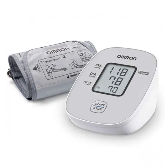 OMRON OMRON M2 Basic Digitales Oberarm-Blutdruckmessgerät zur Blutdruckmessung Kosmetik