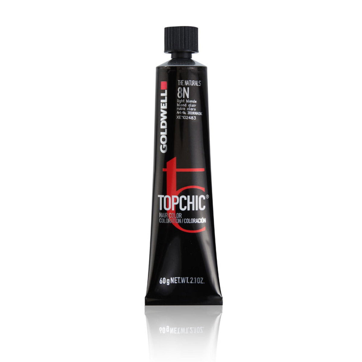 Goldwell, TopChic, Permanente Haarfarbe, 8N Light Blonde, 60 ml