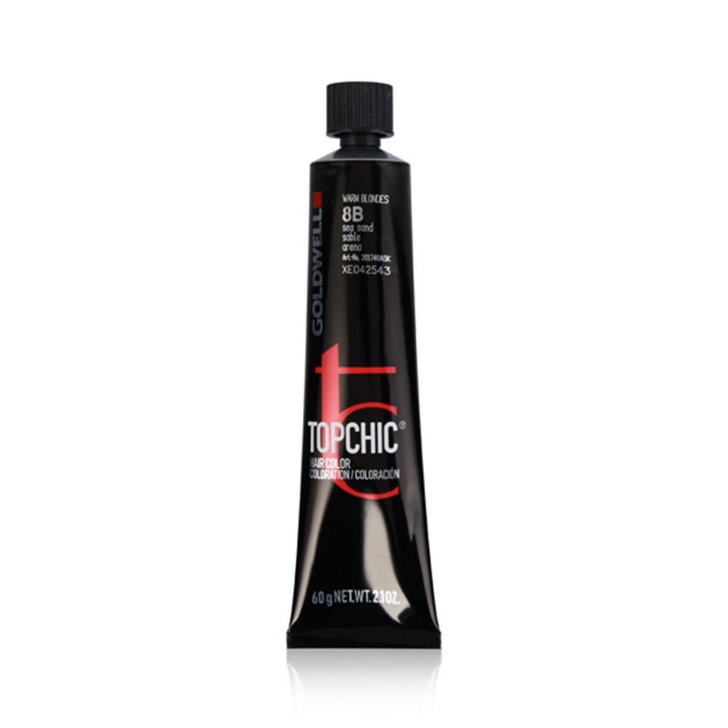 Goldwell Topchic 8B Light Blonde Beige permanente Haarfarbe 60 ml