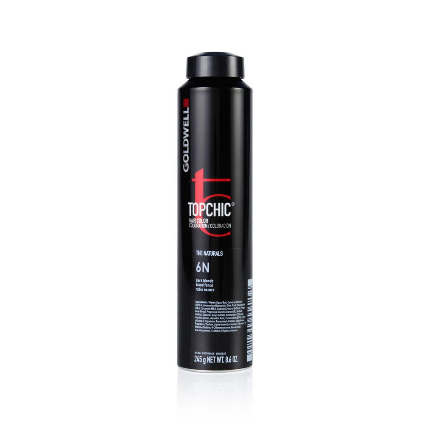 Goldwell Goldwell, TopChic, Permanente Haarfarbe, 6N Dark Blonde, 250 ml Regular