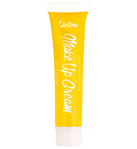 "GELBE SCHMINKE IN TUBE" - 28 ml Gelb