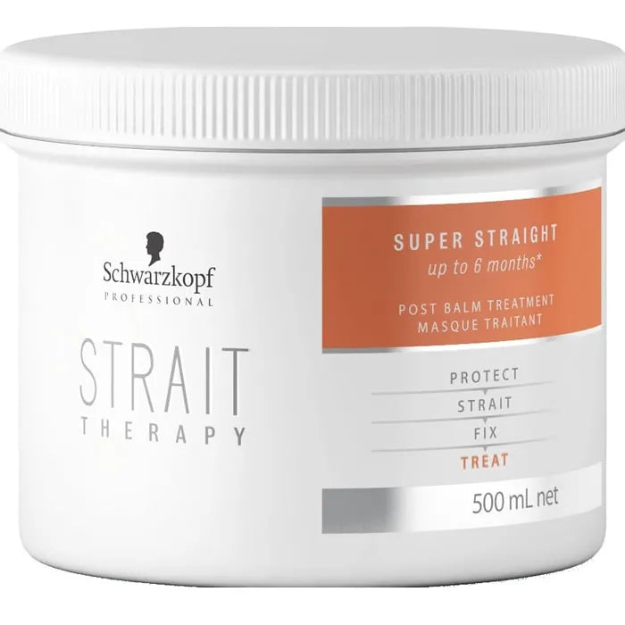 SCHWARZKOPF SCHWARZKOPF Strait Therapy Post Treatment Balm 500 ml Haarpflege Kosmetik