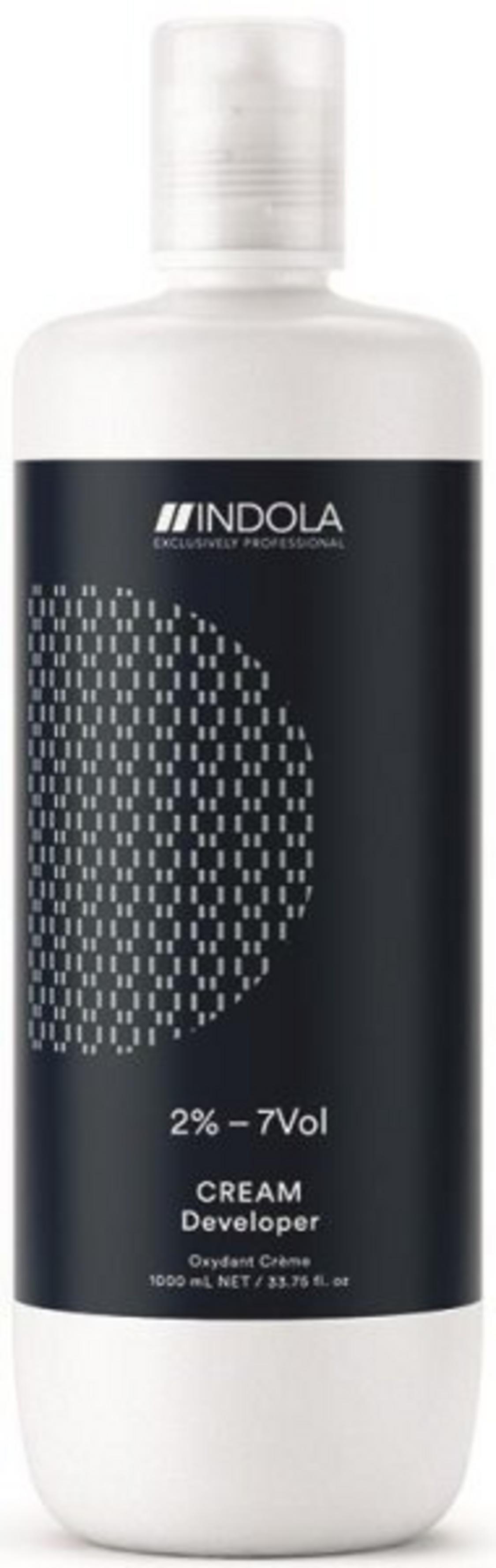 Indola, Cream Developer, Haaroxidationscreme, 2%, 7, 1000 ml
