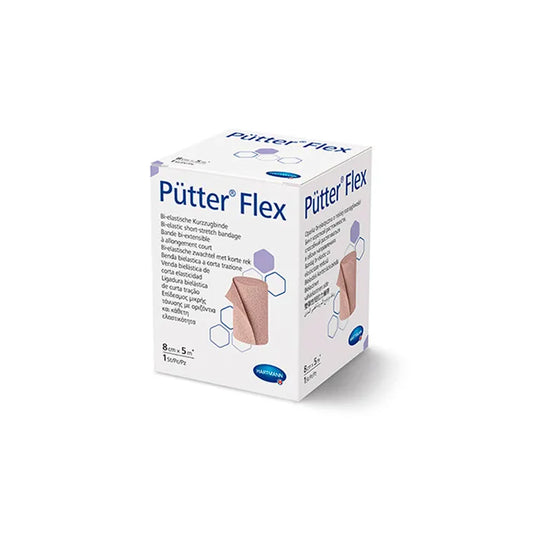 HARTMANN HARTMANN Pütter Flex elastische Fixierbinde 8 cm x 5 m 1 Stück Kosmetik