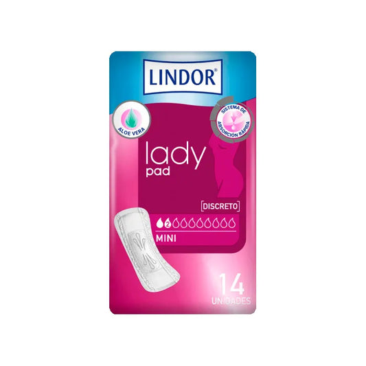 HARTMANN HARTMANN Lindor Lady Mini Slipeinlagen 2 Tropfen Duft 14 Stück Kosmetik