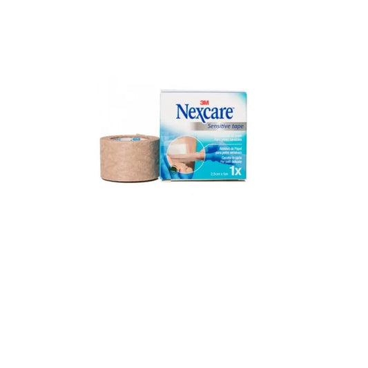 3M 3M Nexcare Paper Skin Tape 5 m x 2,5 cm Hautfreundliches Pflasterband Kosmetik