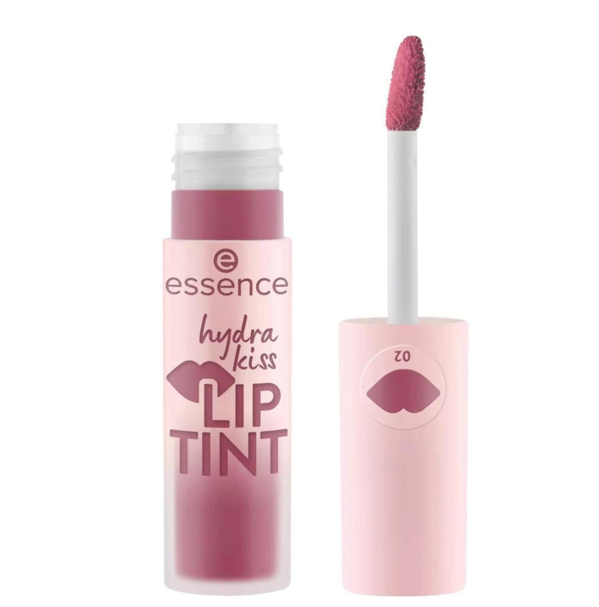 Essence, Hydra Kiss, Tönung, Flüssiger Lippenstift, 02, Vintage Rose, 4 ml