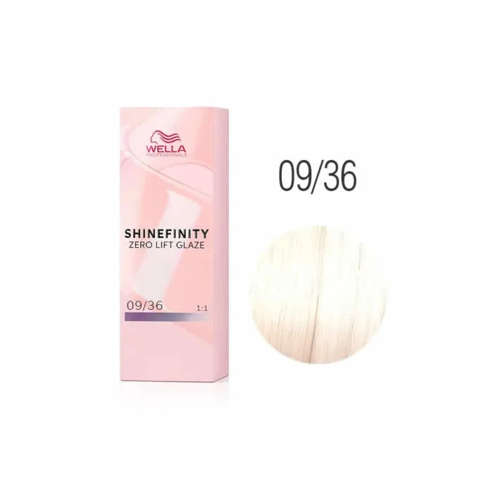 WELLA WELLA Shinefinity Zero Lift Glaze Vanilla 9-36 60 ml Very Light Golden Blonde Kosmetik