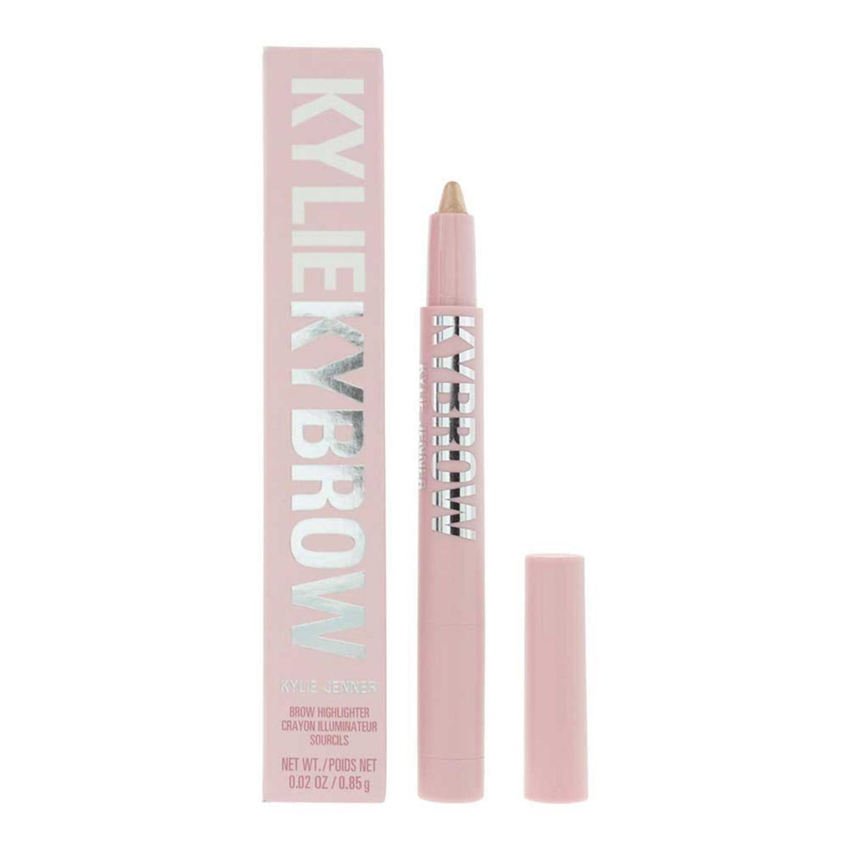 Kylie Cosmetics, Kybrow, Hervorhebung, Augenbrauencreme-Stift, 001, Leichter Schimmer, 0.86 g