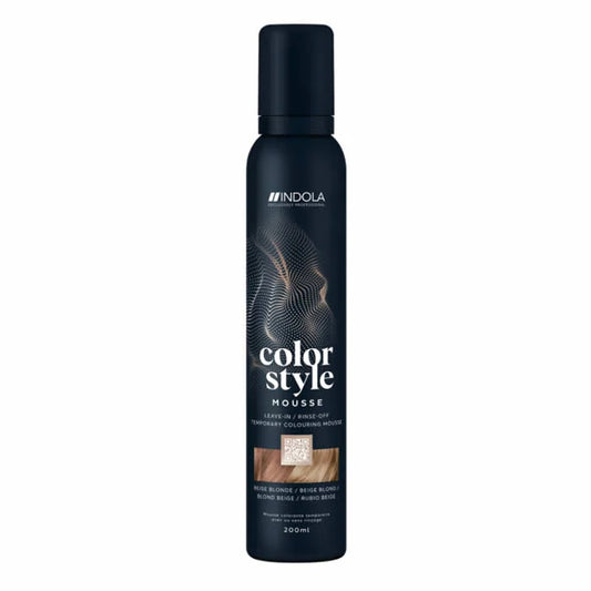 INDOLA Color Style Mousse Beige Blonde Schaumfestiger 200 ml