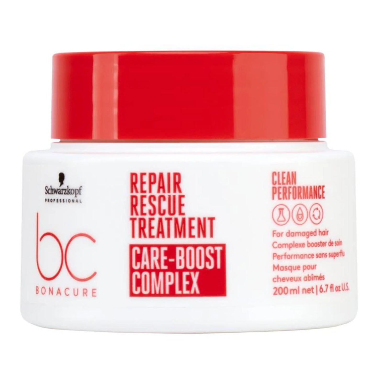 SCHWARZKOPF Schwarzkopf Bonacure Repair Rescue Tratamiento Care-Boost Tarro Tarro 200 ml Kosmetik