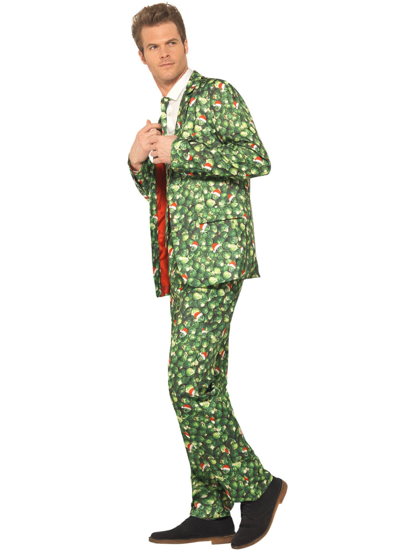 Smiffys XMASCHAR Brussel Sprout Suit, Green CS für Herren