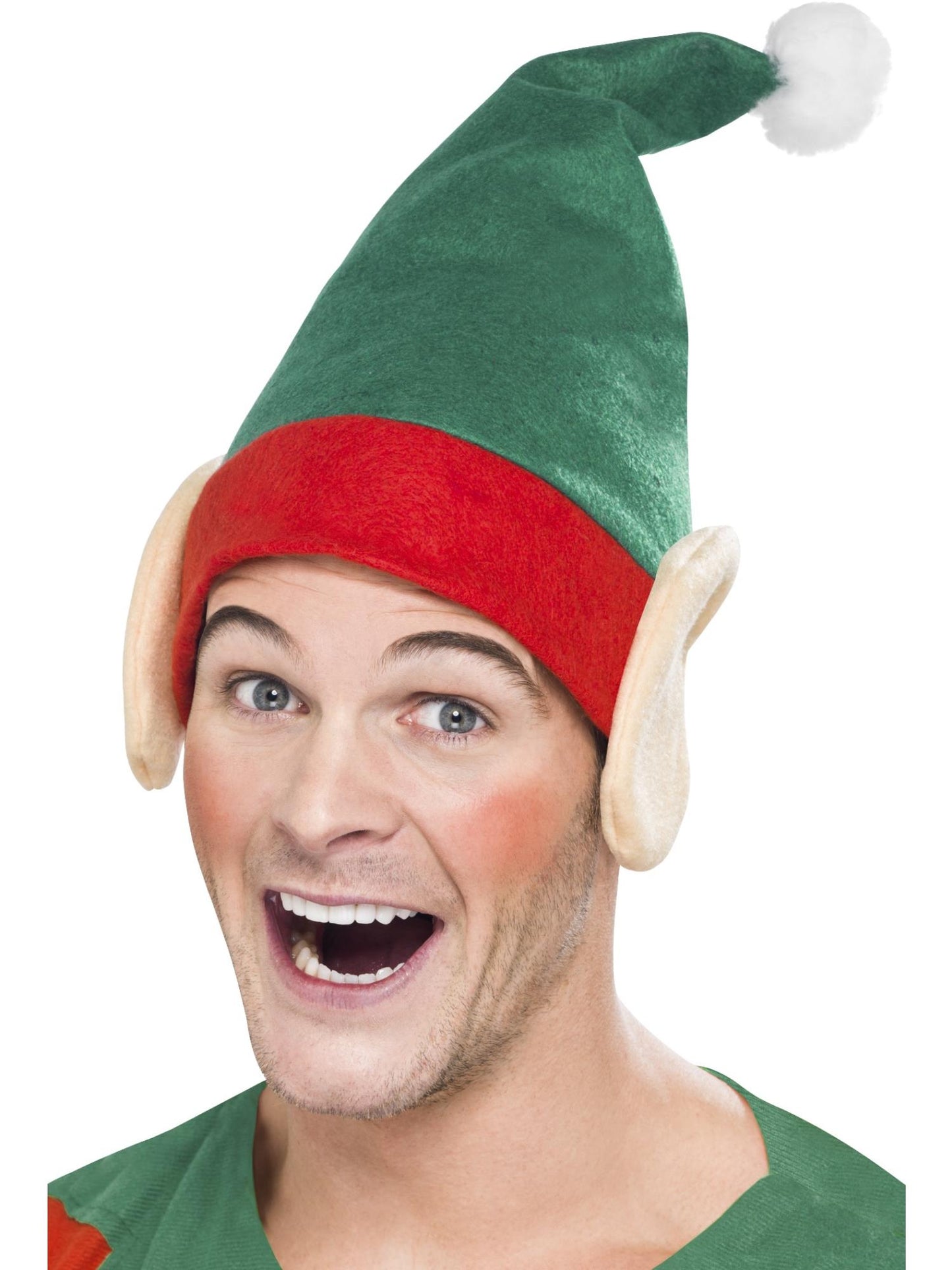 Smiffys Elf Hat, Green für Unisex